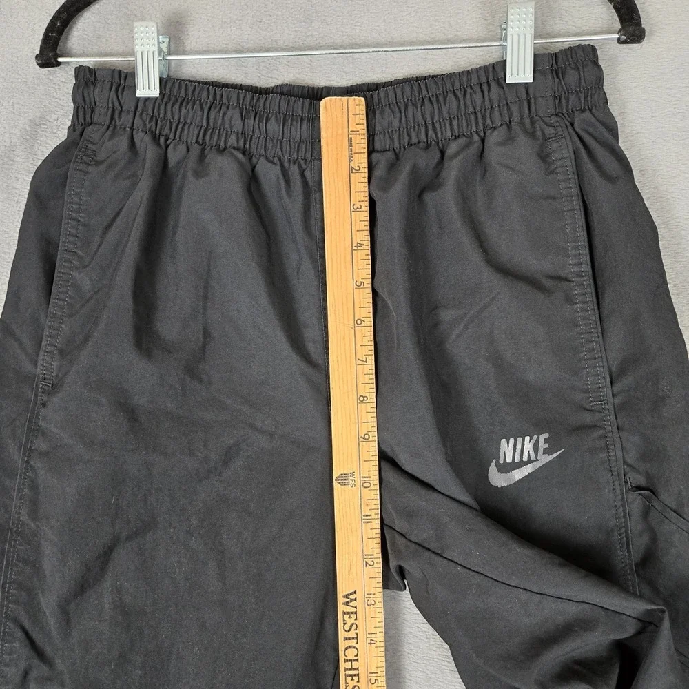 Nike Sportswear Track Pants Mens Small Athletic Jogger Fleece Lined‎ Wide Leg